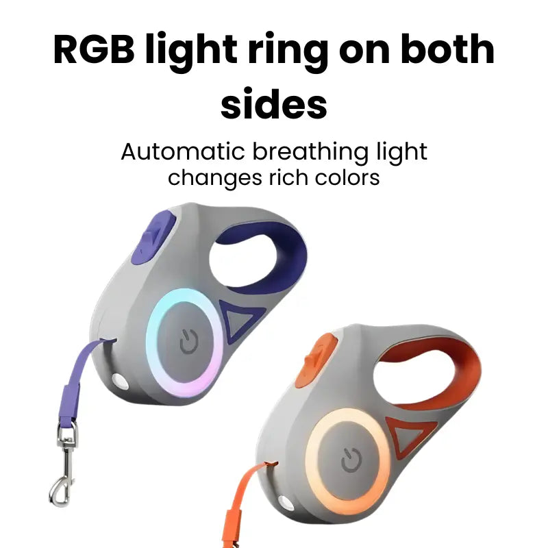 GlowGuard Retractable Dog Leash My Store