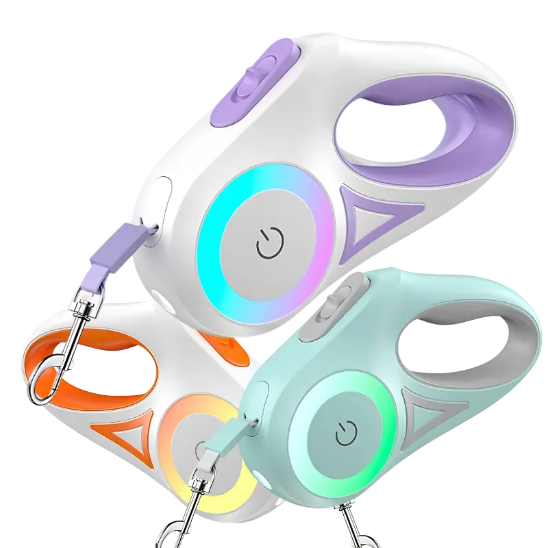 GlowGuard Retractable Dog Leash My Store