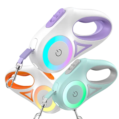 GlowGuard Retractable Dog Leash My Store