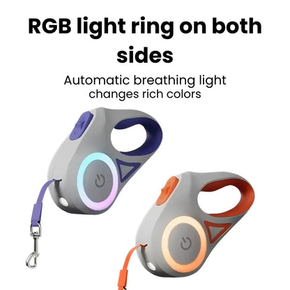 GlowGuard Retractable Dog Leash My Store