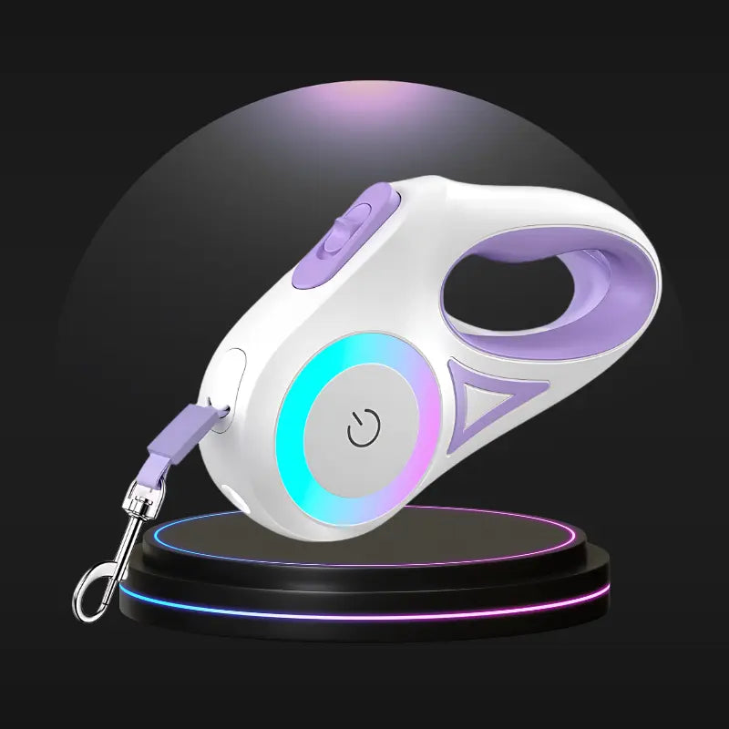 GlowGuard Retractable Dog Leash My Store