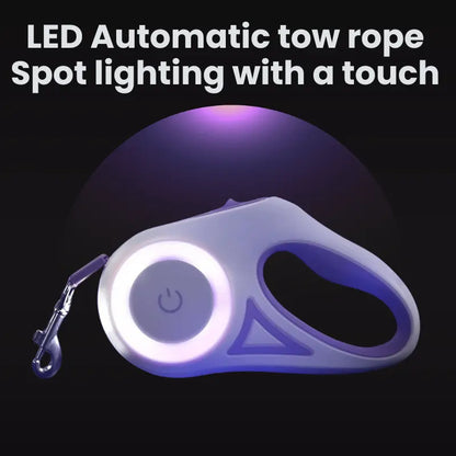 GlowGuard Retractable Dog Leash My Store